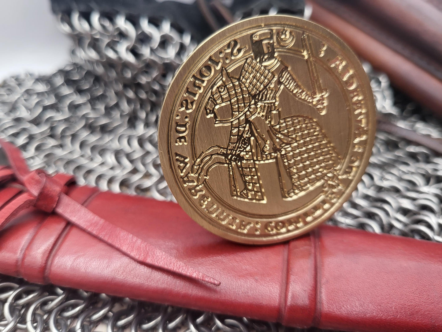 John de Warenne, 6th Earl of Surrey - 13th Century Wax Seal Stamp – The 2nd Barons War and "Warden of the kingdom and land of Scotland"