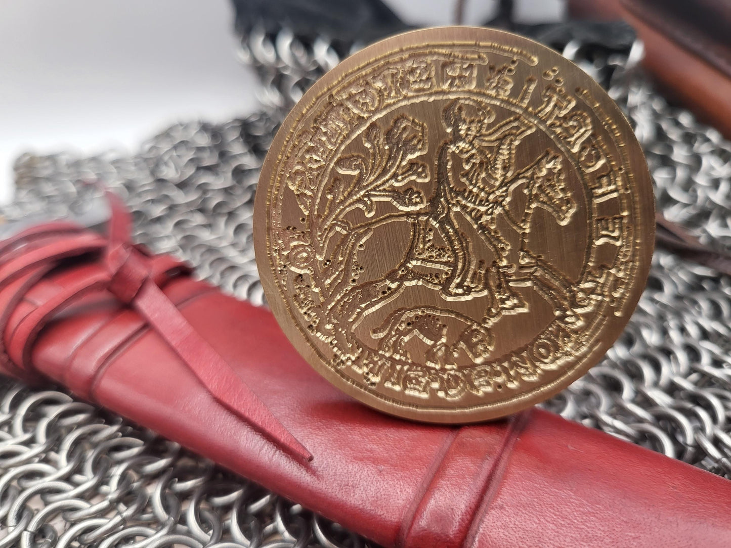 Simon de Montfort V, 6th Earl of Leicester - 13th Century Wax Seal Stamp – The 2nd Barons War and
