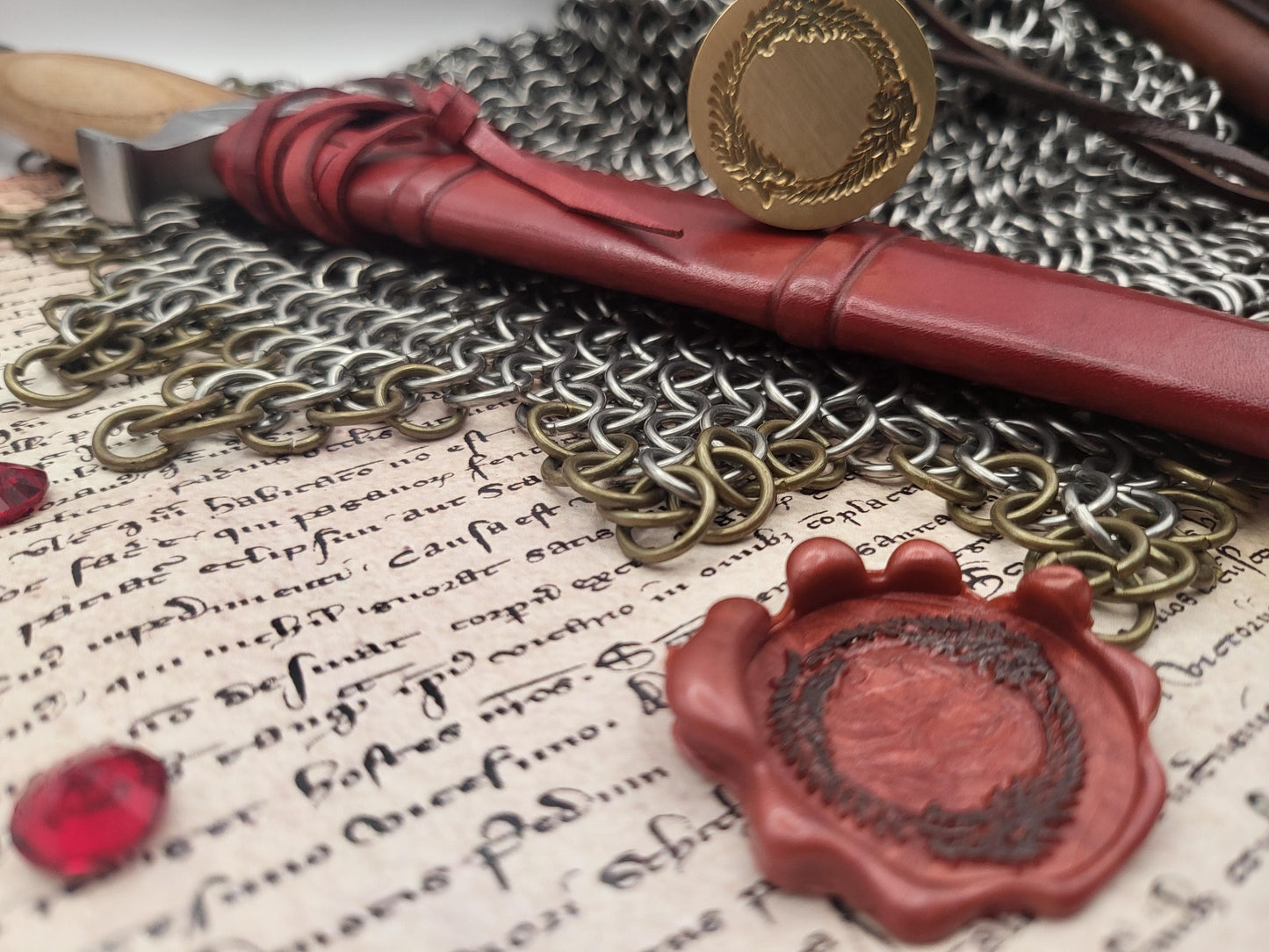 The Elder Scrolls Online - Ouroboros Alliance Symbol - Wax Seal Stamp
