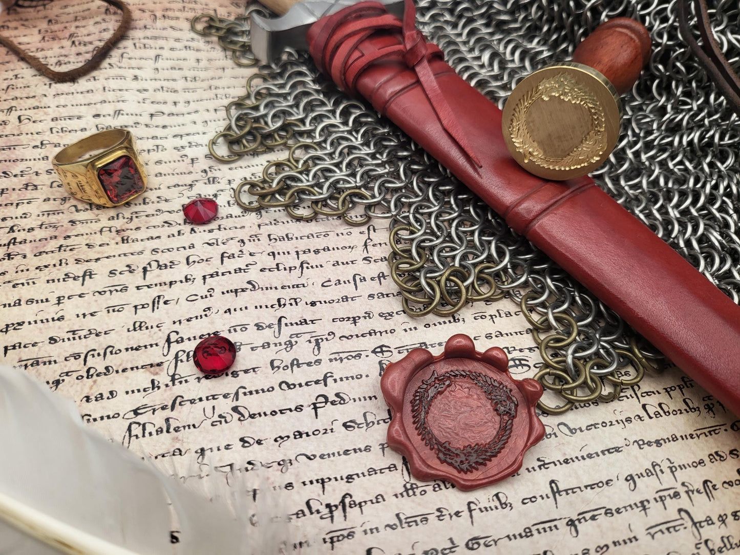 The Elder Scrolls Online - Ouroboros Alliance Symbol - Wax Seal Stamp