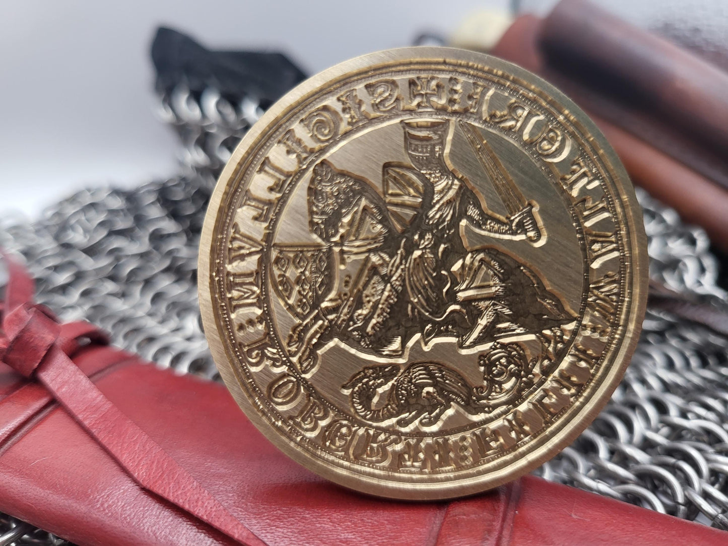 Robert Fitzwalter - 12th Century Wax Seal Stamp – Magna Carta Baron and “Marshal of the Army of God and Holy Church”