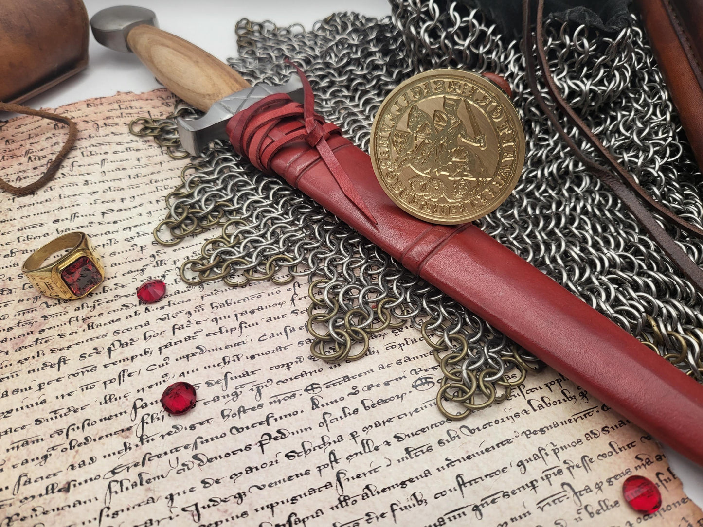 Robert Fitzwalter - 12th Century Wax Seal Stamp – Magna Carta Baron and “Marshal of the Army of God and Holy Church”