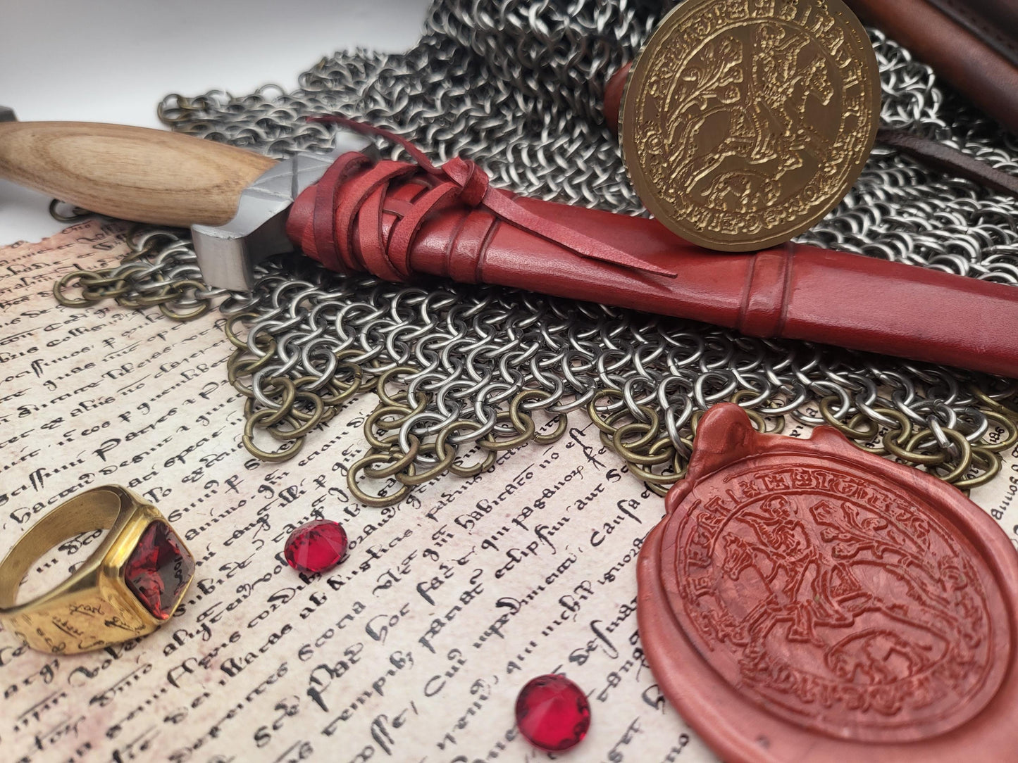 Simon de Montfort V, 6th Earl of Leicester - 13th Century Wax Seal Stamp – The 2nd Barons War and