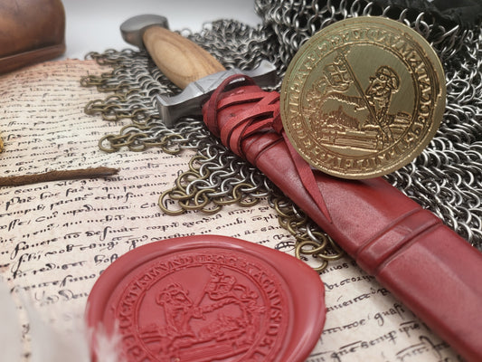 The Lamb of God "Agnus Dei" - Ecclesiastical Historical Wax Seal