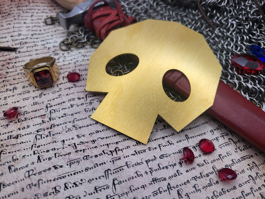 Gold Skulltula Token - Lifesize Brass Replica - The Legend of Zelda: Ocarina of Time & Majora's Mask - NobleSeals