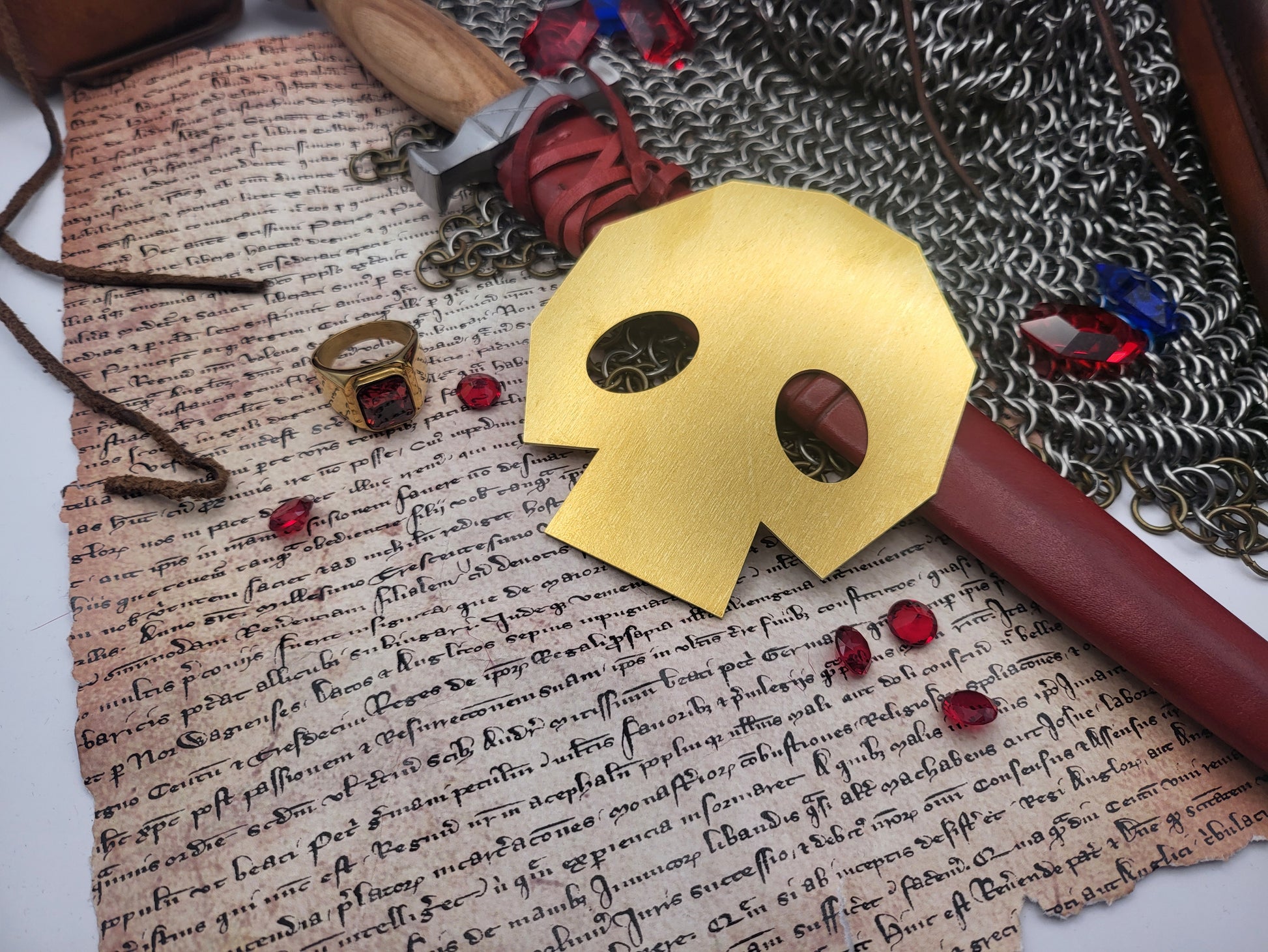 Gold Skulltula Token - Lifesize Brass Replica - The Legend of Zelda: Ocarina of Time & Majora's Mask - NobleSeals