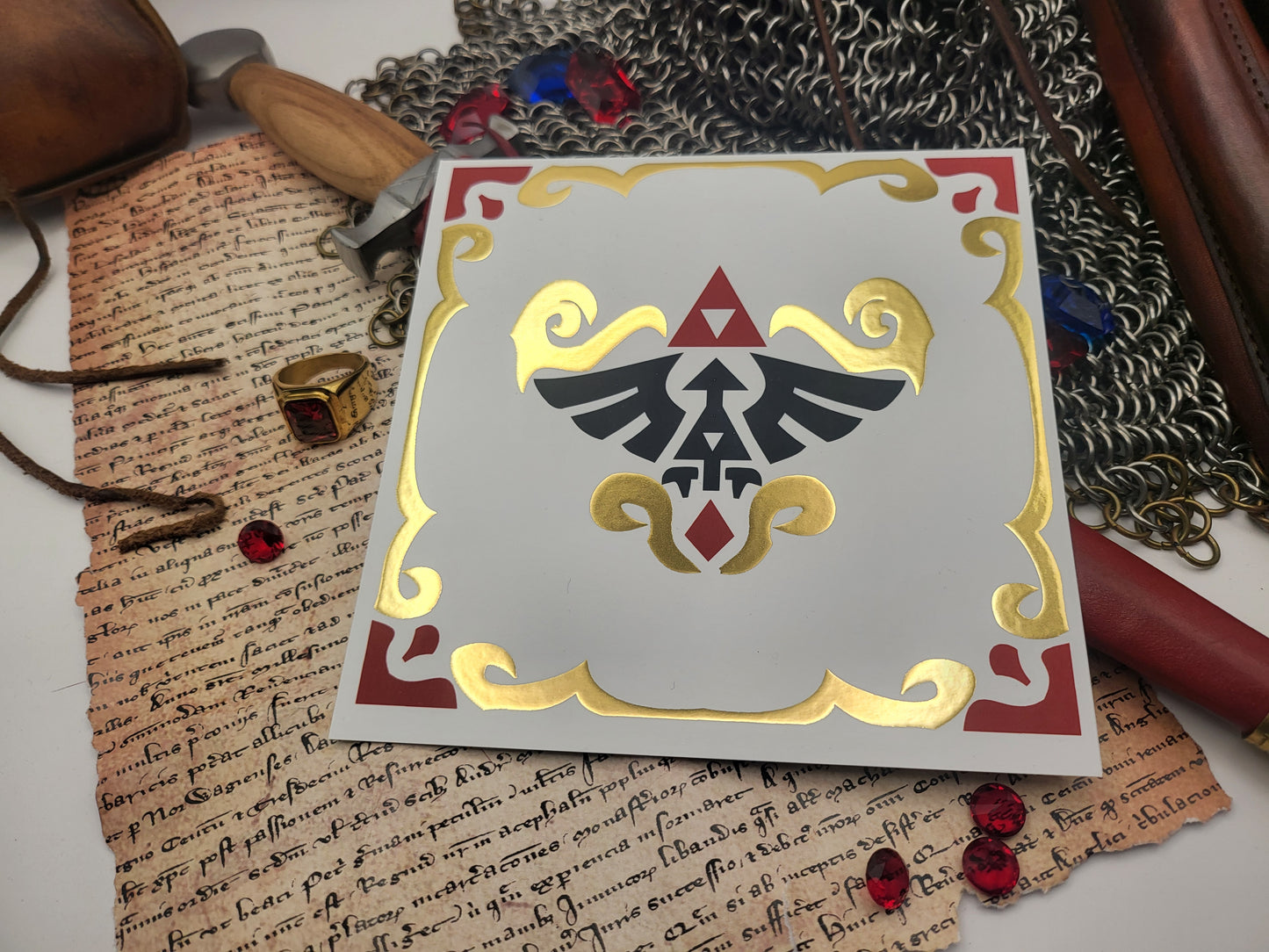 Zelda's Letter - Lifesize replica from Legend of Zelda: Ocarina of Time - 3DS Version - NobleSeals