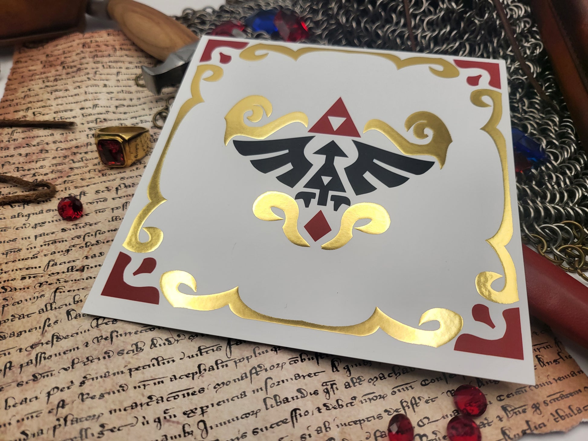 Zelda's Letter - Lifesize replica from Legend of Zelda: Ocarina of Time - 3DS Version - NobleSeals