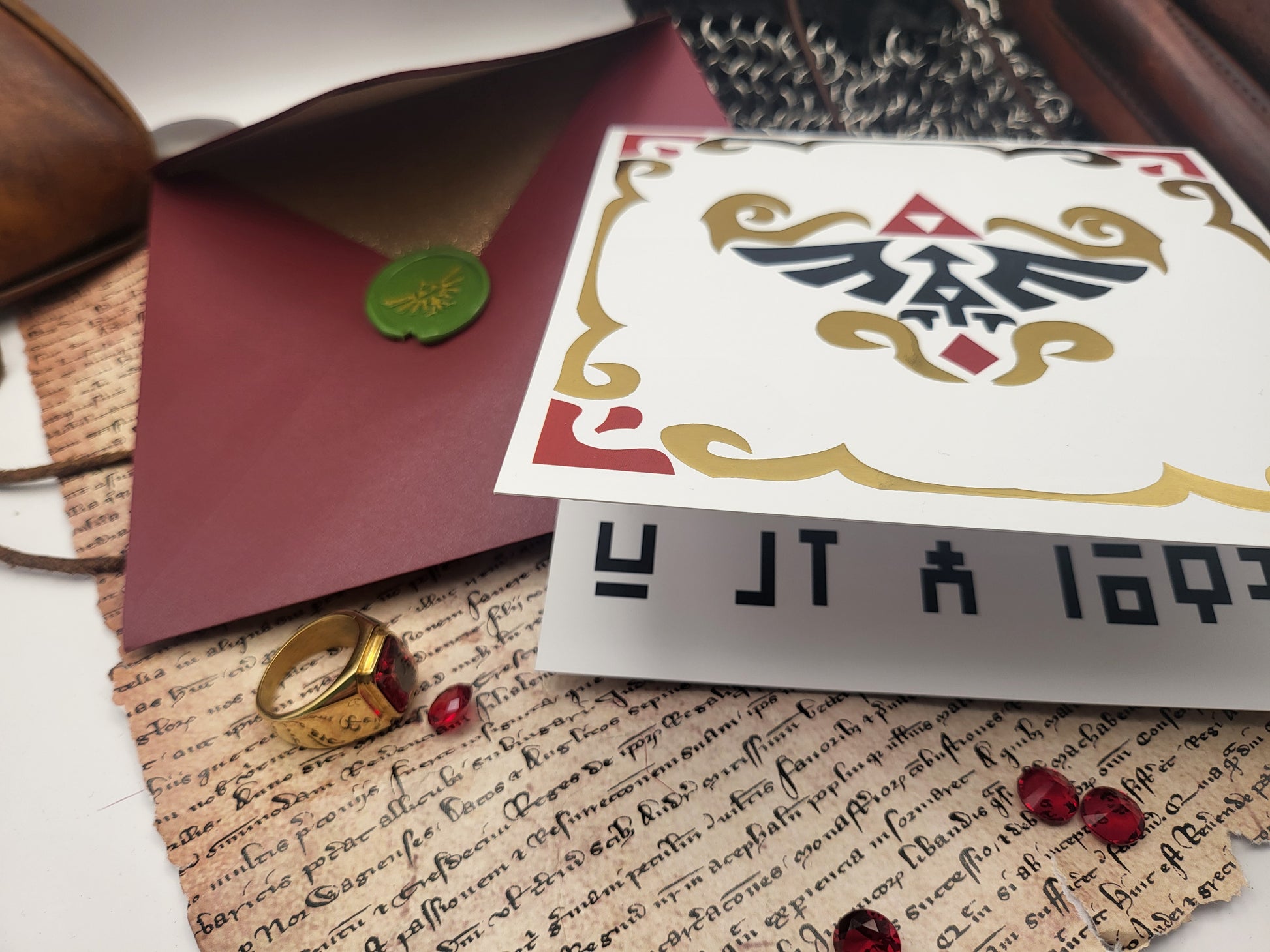 Zelda's Letter - Lifesize replica from Legend of Zelda: Ocarina of Time - 3DS Version - NobleSeals