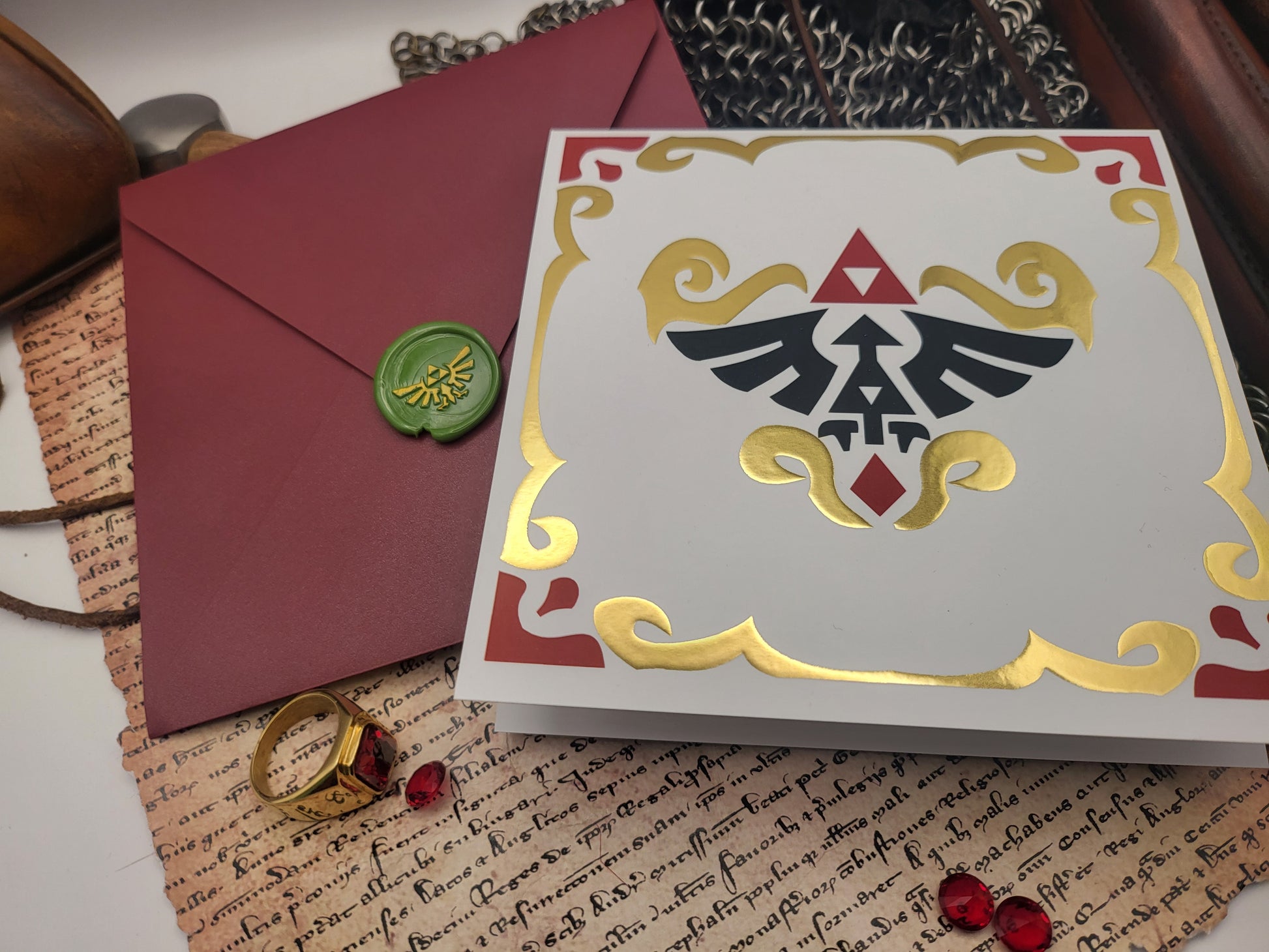 Zelda's Letter - Lifesize replica from Legend of Zelda: Ocarina of Time - 3DS Version - NobleSeals