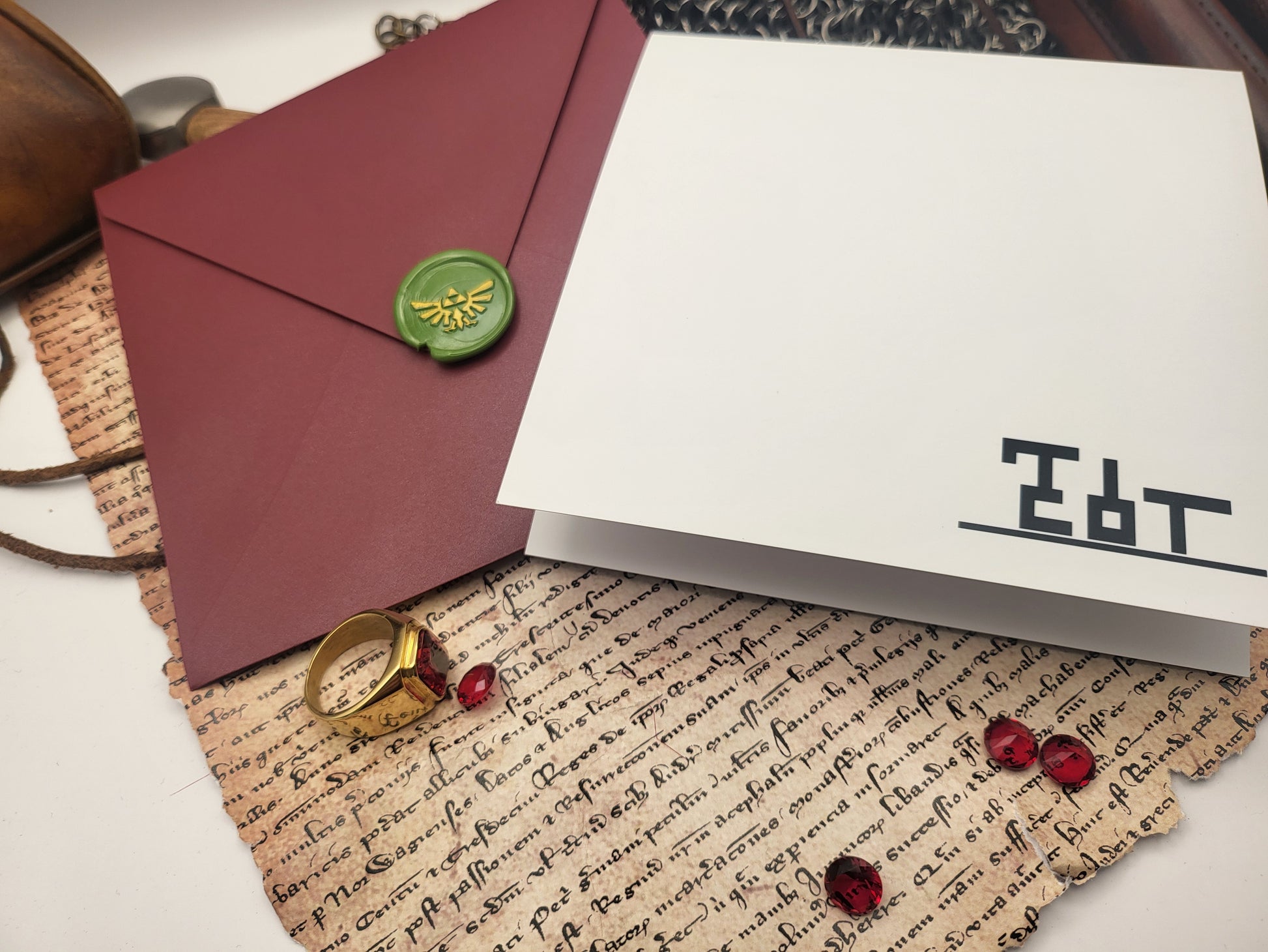 Zelda's Letter - Lifesize replica from Legend of Zelda: Ocarina of Time - 3DS Version - NobleSeals