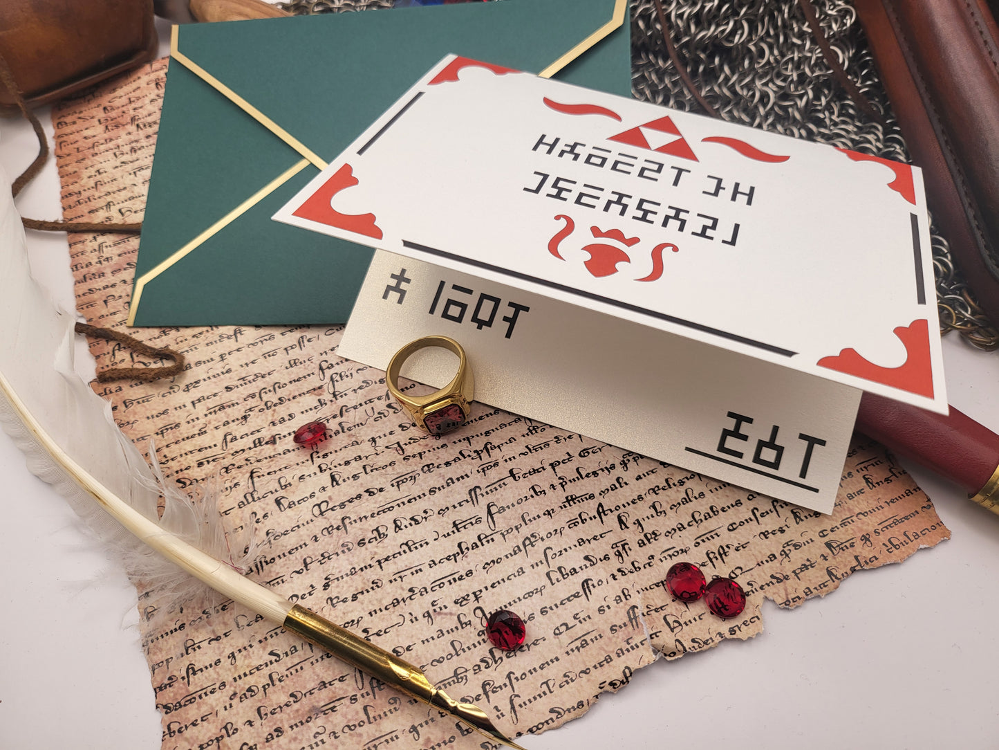 Zelda's Letter - Lifesize Replica from The Legend of Zelda: Ocarina of Time - N64 Version - NobleSeals