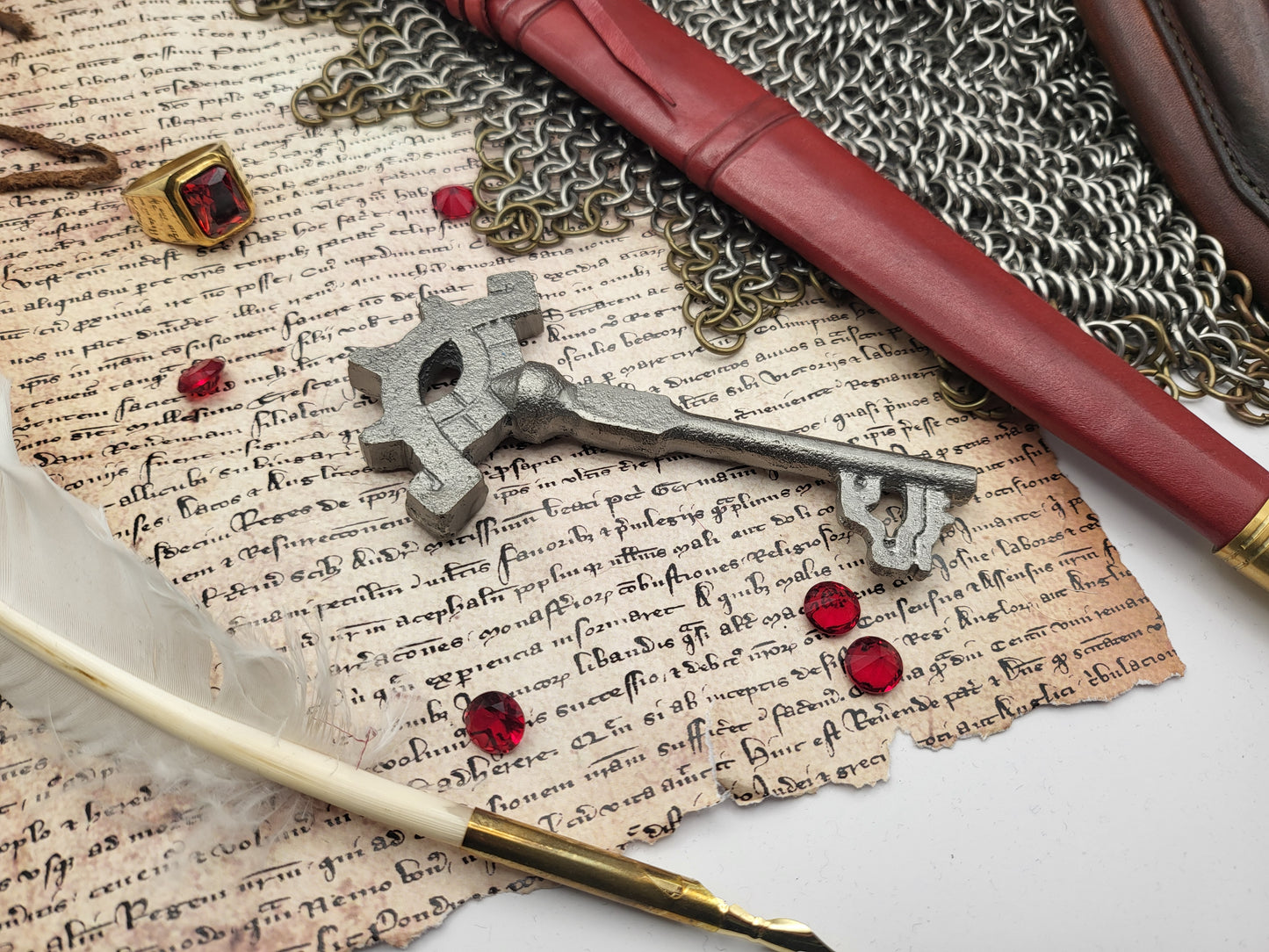 Small Key - Lifesize Metal Replica - The Legend Of Zelda: Tears of the Kingdom - NobleSeals