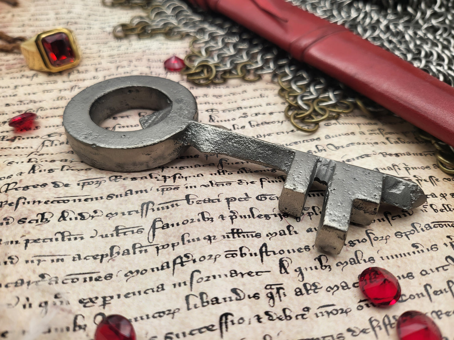 Small Key - Lifesize Metal Replica - The Legend Of Zelda: Skyward Sword - NobleSeals