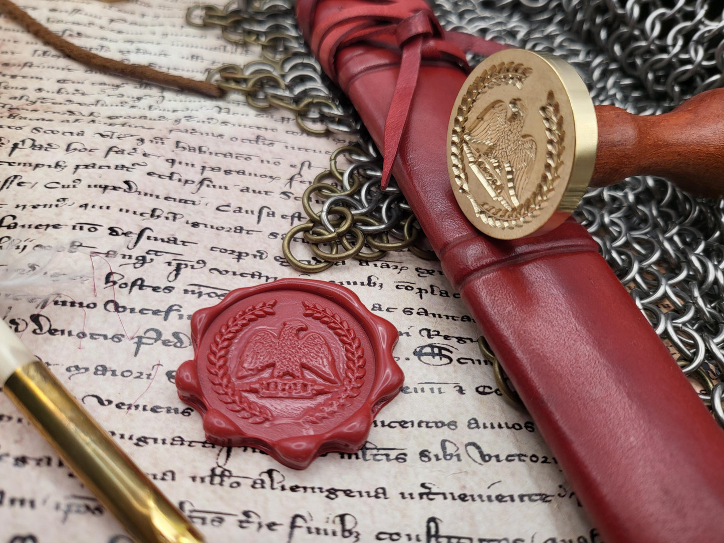 Roman Empire Aquila - S.P.Q.R. - Historical Themed Wax Seal - NobleSeals