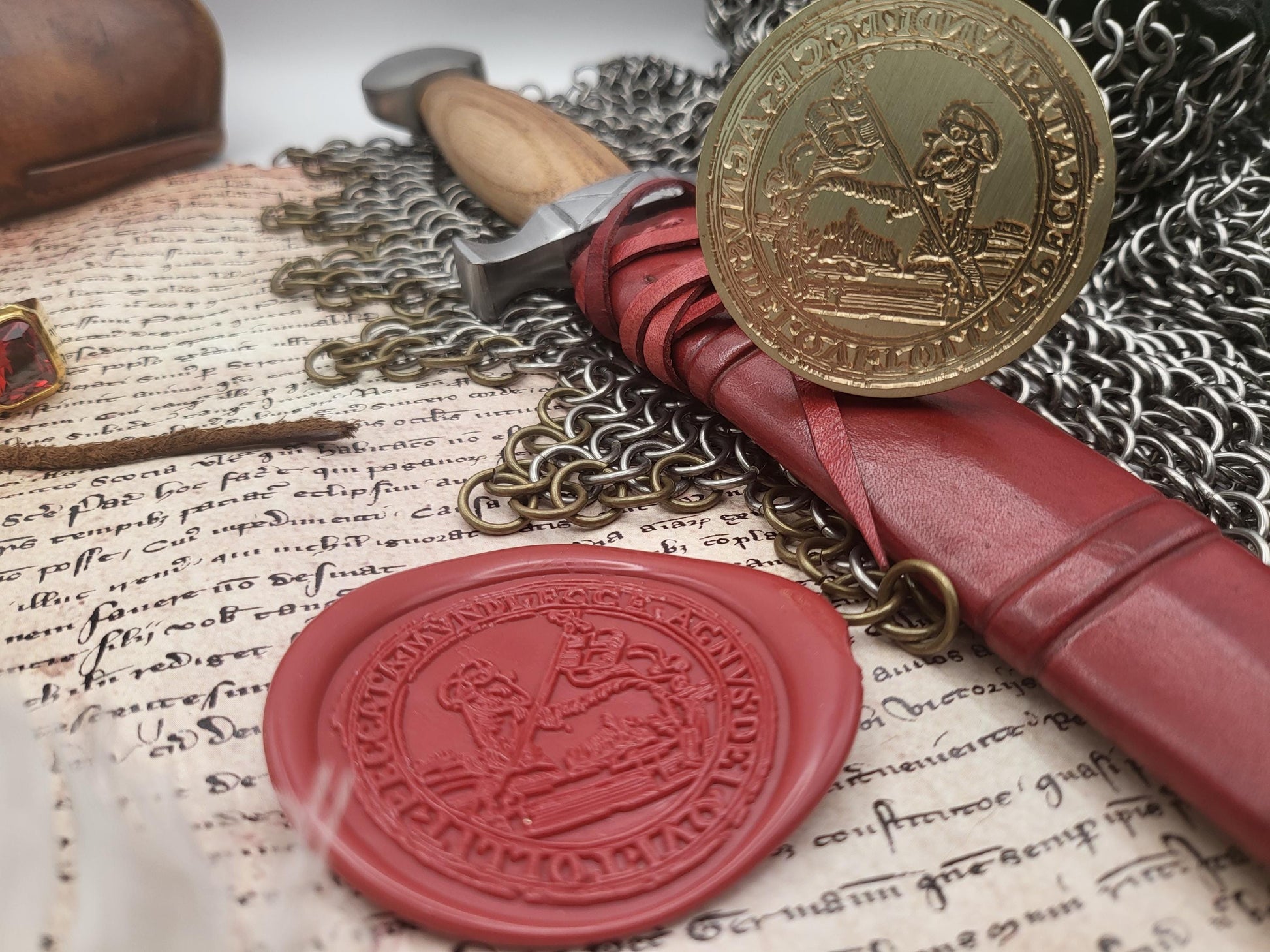 The Lamb of God "Agnus Dei" - Ecclesiastical Historical Wax Seal - NobleSeals