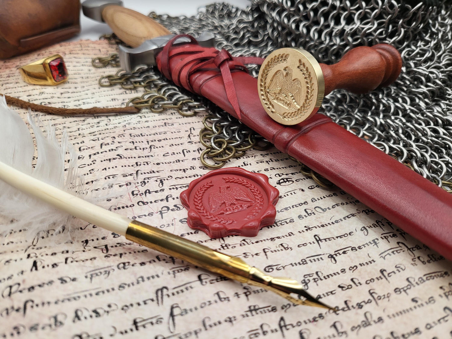 Roman Empire Aquila - S.P.Q.R. - Historical Themed Wax Seal - NobleSeals