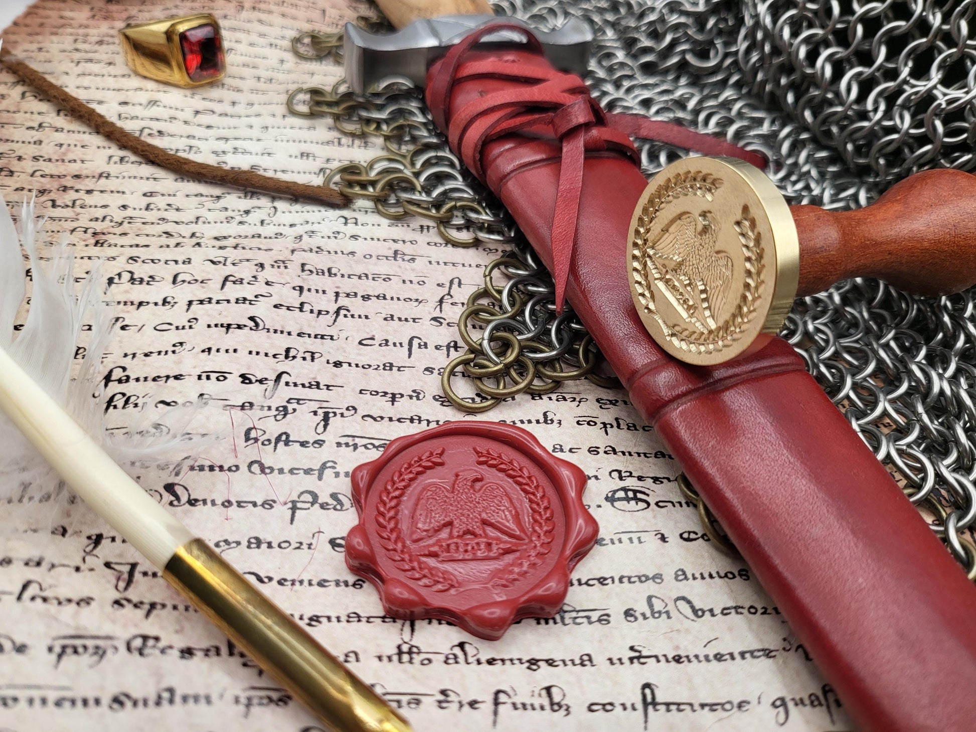 Roman Empire Aquila - S.P.Q.R. - Historical Themed Wax Seal - NobleSeals