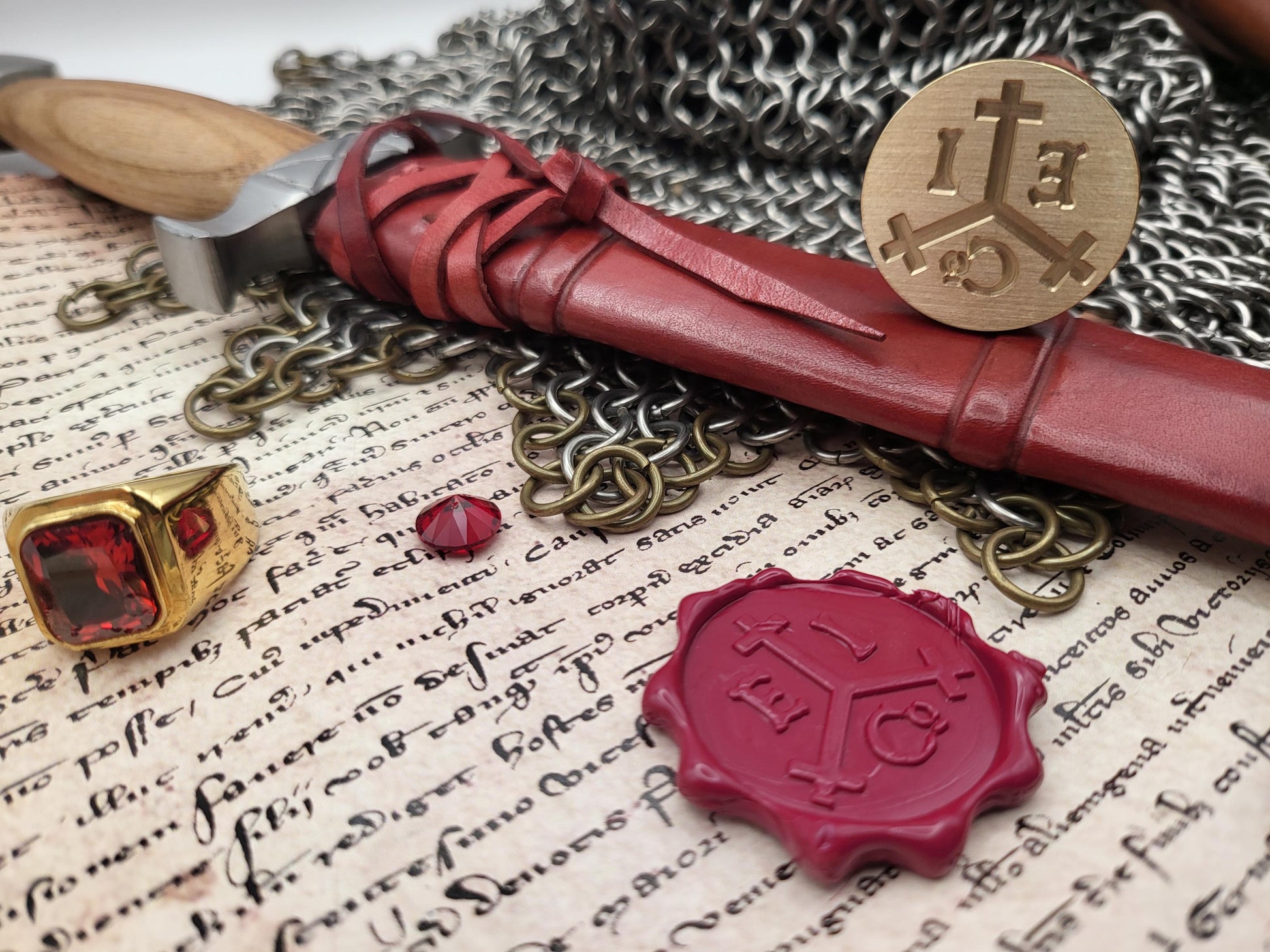 British East India Company - Honourable East India Company - HEIC - Historical Wax Seal from the 17th Century