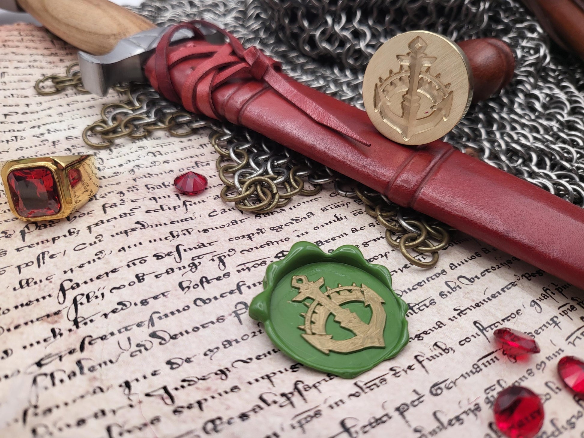 World of Warcraft - Kingdom of Kul Tiras - Coat of Arms - Wax Seal