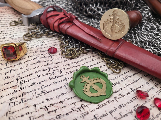 World of Warcraft - Kingdom of Kul Tiras - Coat of Arms - Wax Seal