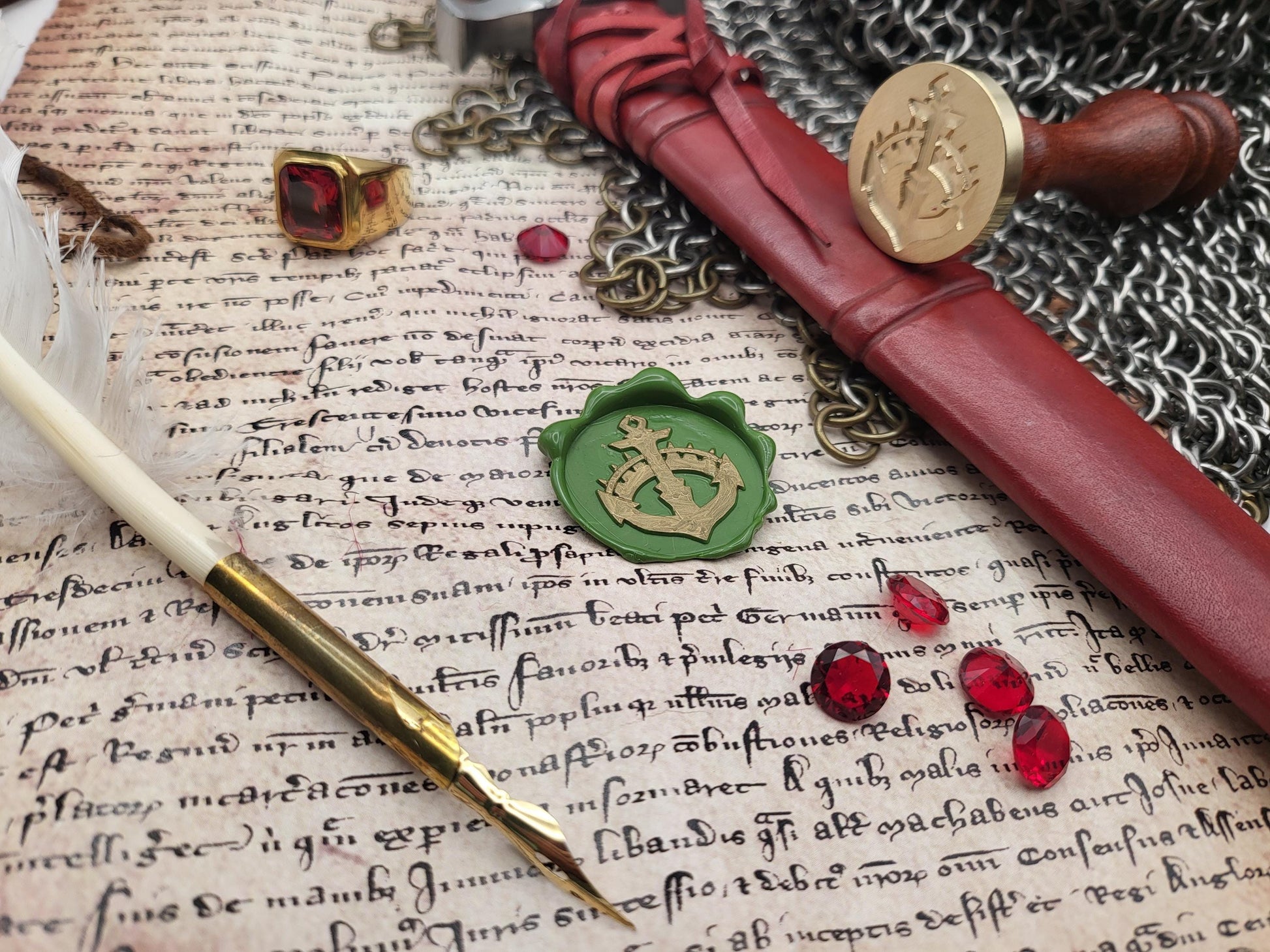 World of Warcraft - Kingdom of Kul Tiras - Coat of Arms - Wax Seal