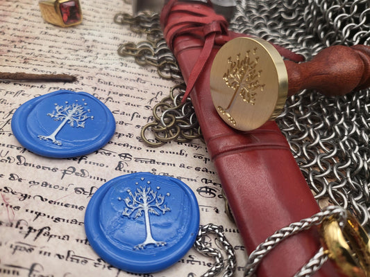 The Lord of the Rings - The White Tree of Gondor - Royal Wax Wedding Seal
