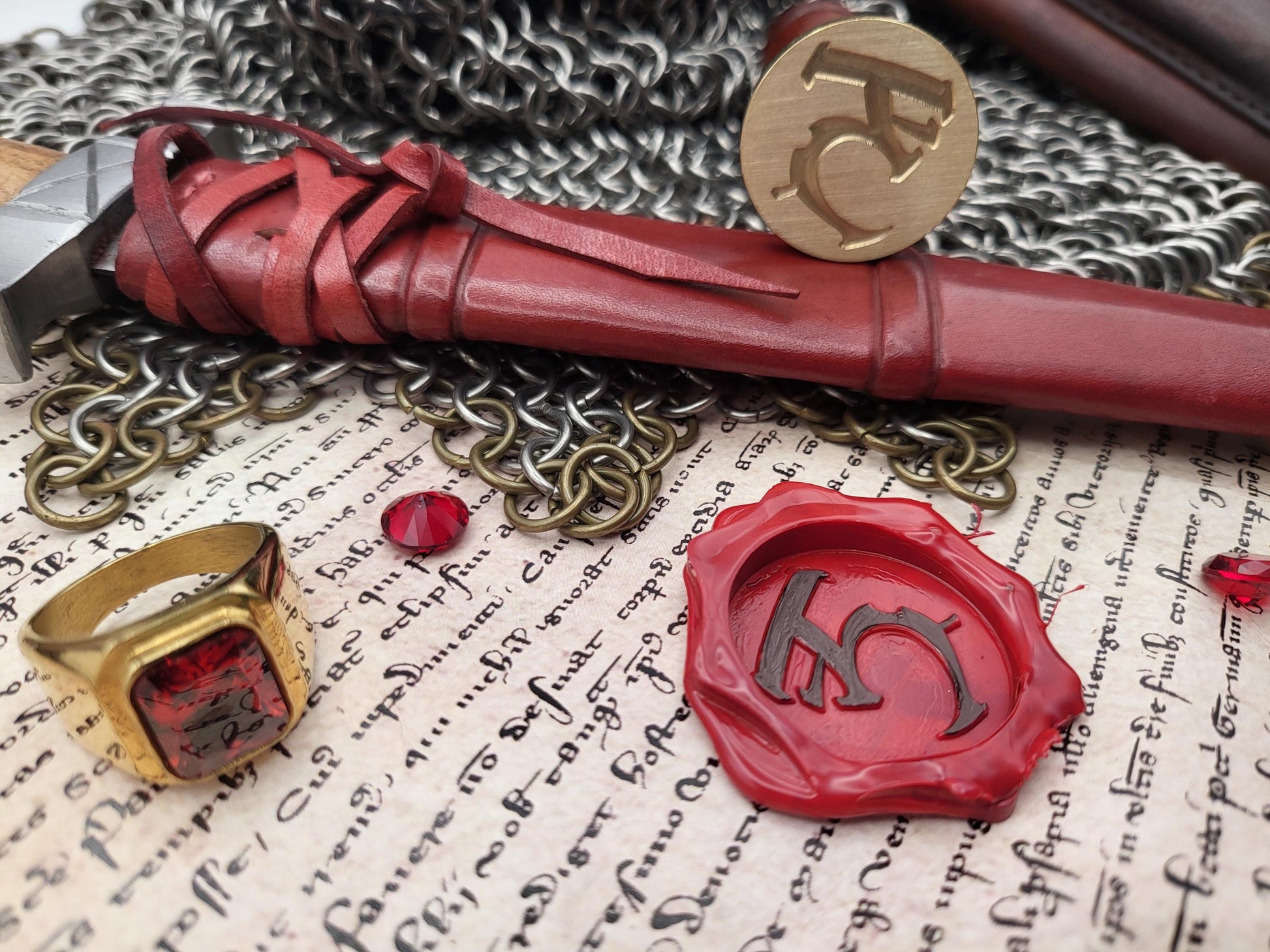 World of Warcraft - Kingdom of Gilneas - Coat of Arms - Wax Seal