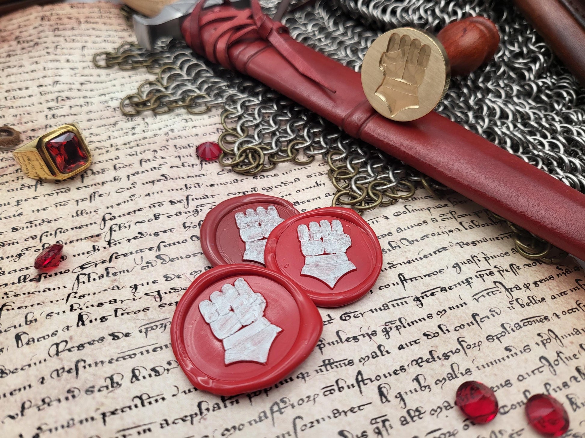 World of Warcraft - Kingdom of Stromgarde - Coat of Arms - Wax Seal