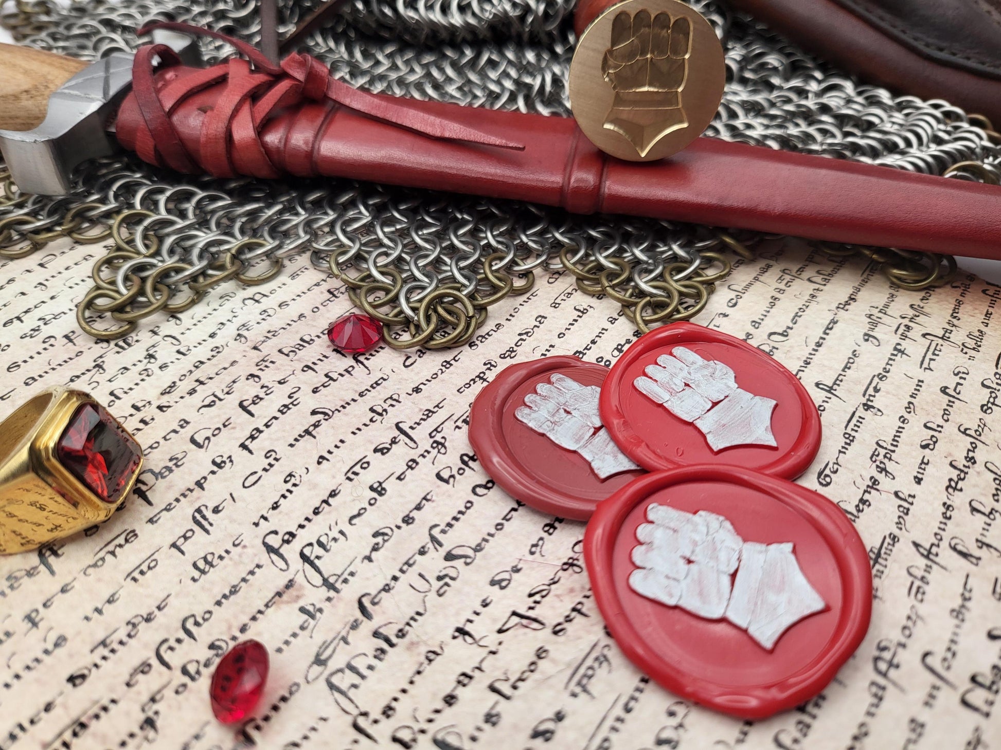 World of Warcraft - Kingdom of Stromgarde - Coat of Arms - Wax Seal