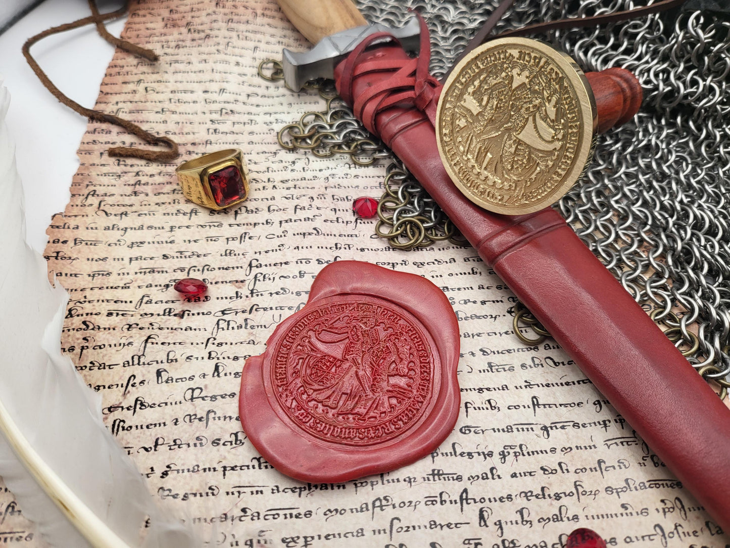 King Henry V of Monmouth - 15th Century Historical Wax Seal