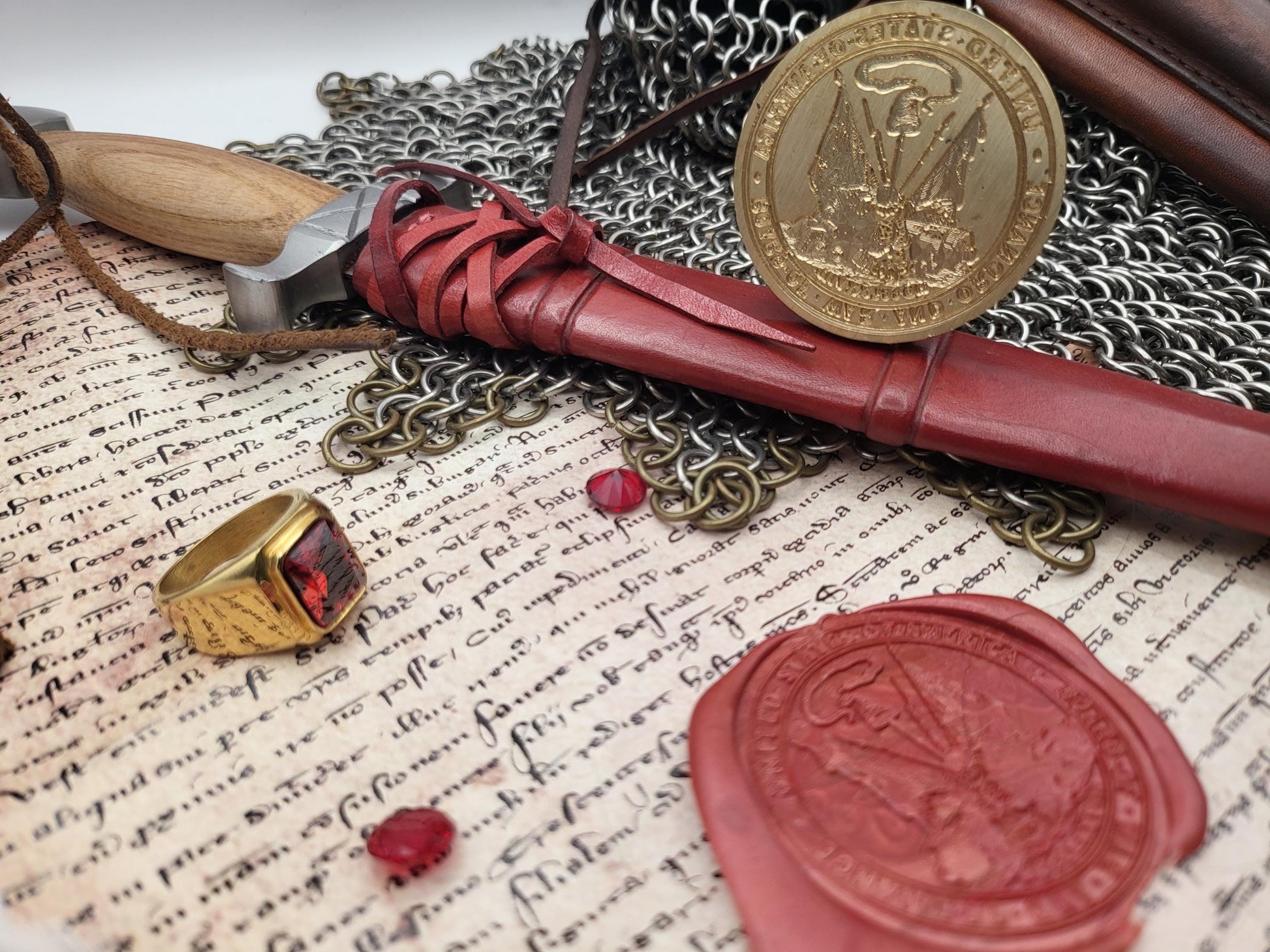 Seal of the Board of War and Ordnance – Continental Congress – 18th Century Wax Seal Stamp