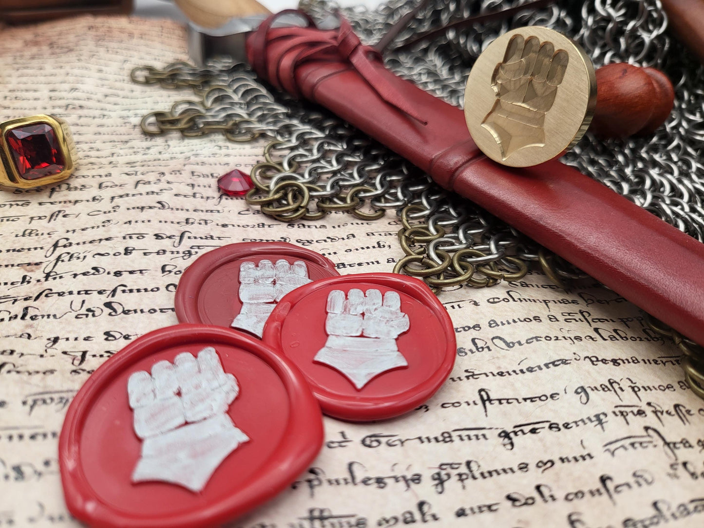 World of Warcraft - Kingdom of Stromgarde - Coat of Arms - Wax Seal