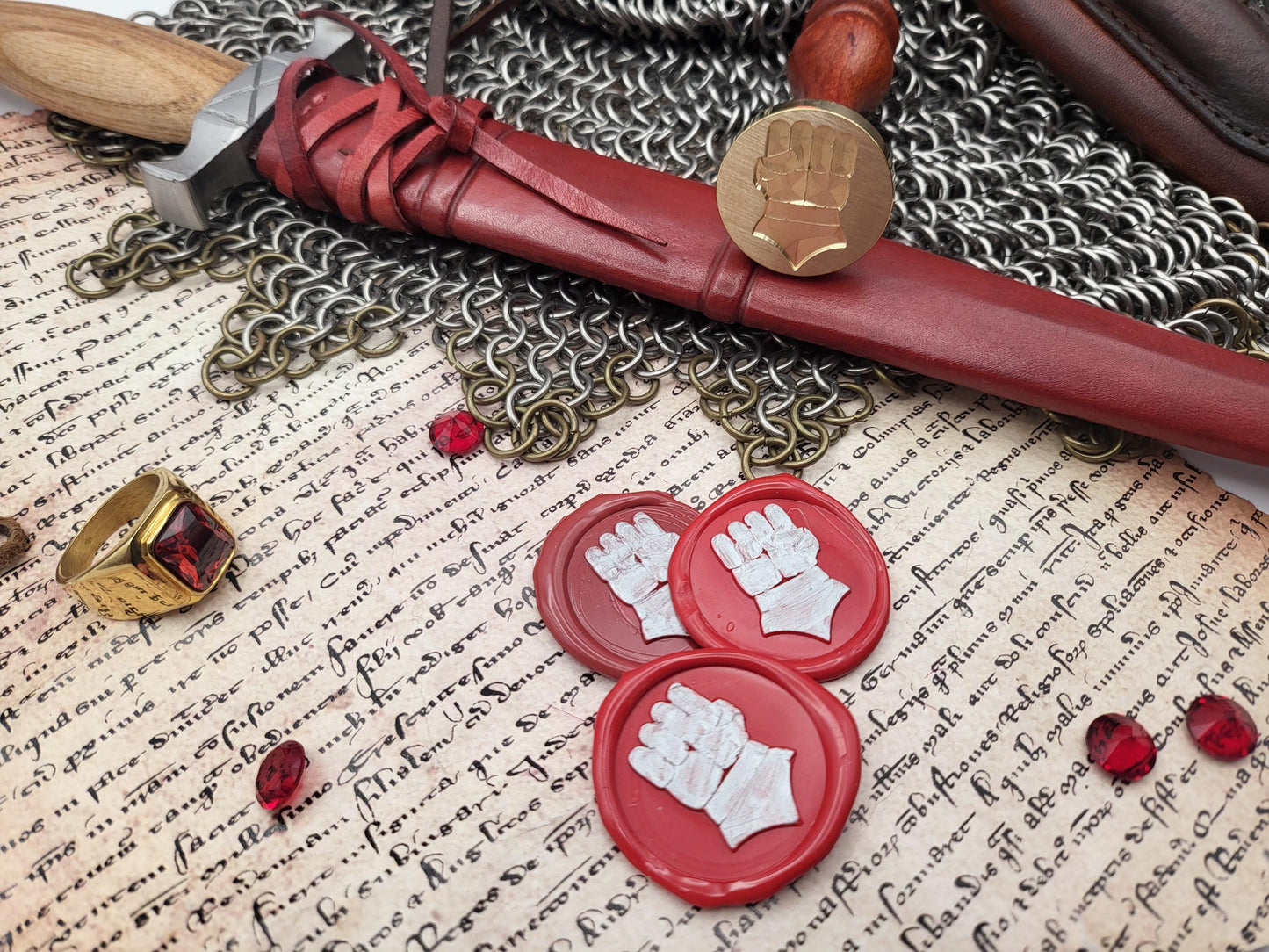 World of Warcraft - Kingdom of Stromgarde - Coat of Arms - Wax Seal