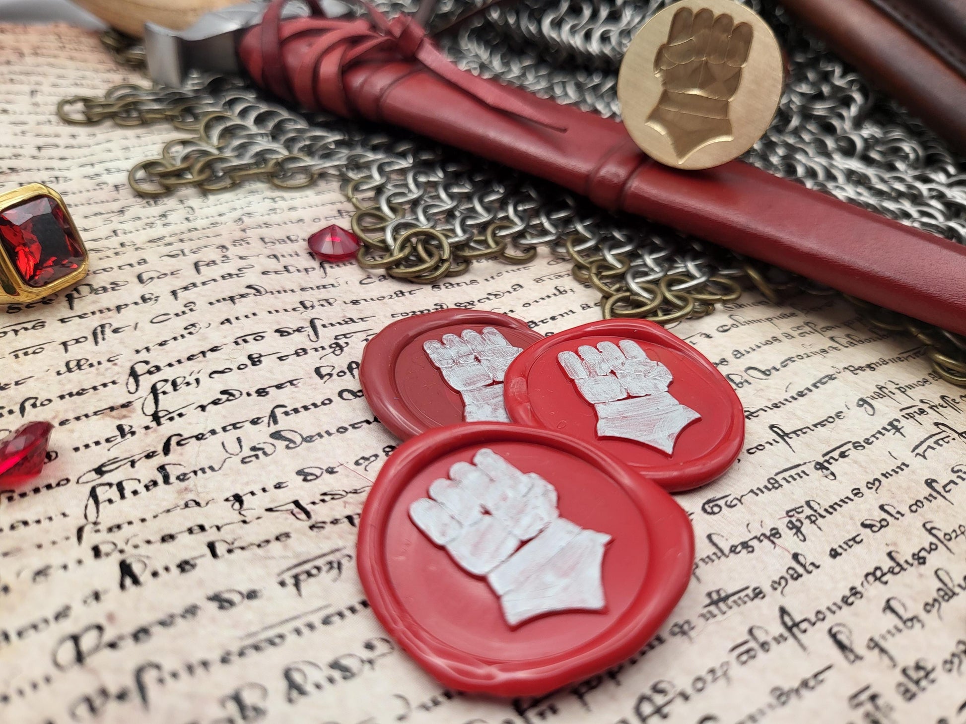 World of Warcraft - Kingdom of Stromgarde - Coat of Arms - Wax Seal