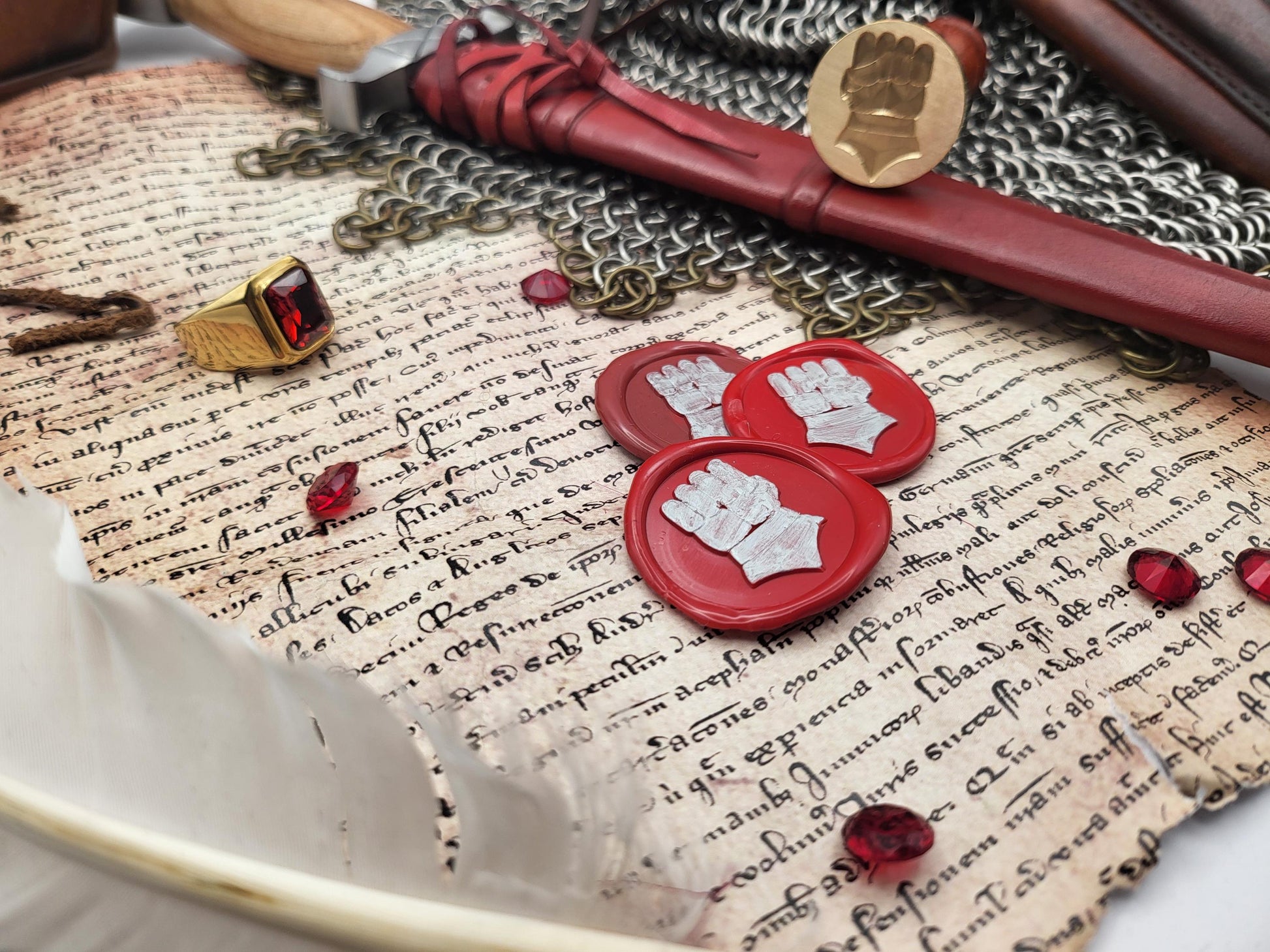 World of Warcraft - Kingdom of Stromgarde - Coat of Arms - Wax Seal