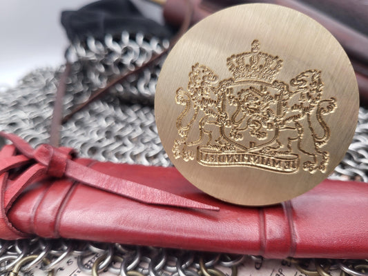 Kingdom of the Netherlands - Coat of Arms - Koninkrijk der Nederlanden - Contemporary Wax Seal Stamp
