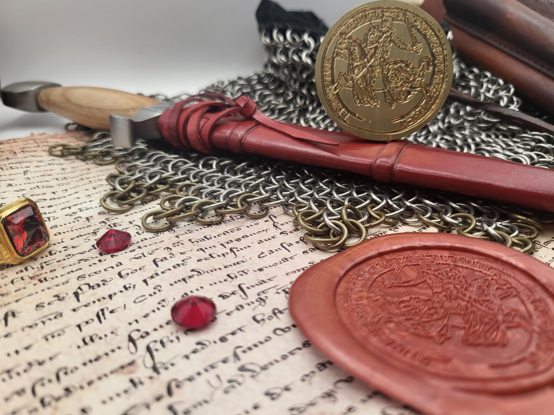 Robert the Bruce - Wax Seal Stamp – King of Scots and Champion of Scottish Independence - Great seal of the Realm
