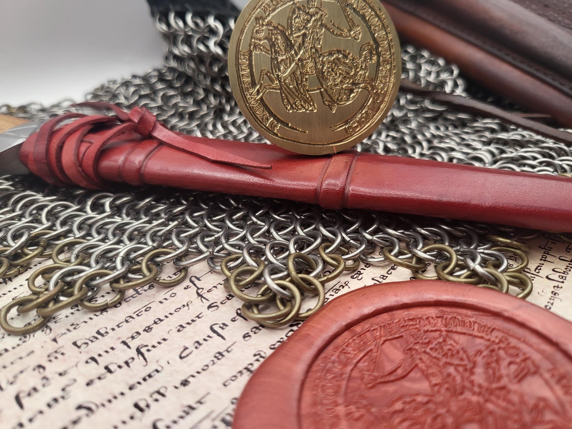 Robert the Bruce - Wax Seal Stamp – King of Scots and Champion of Scottish Independence - Great seal of the Realm