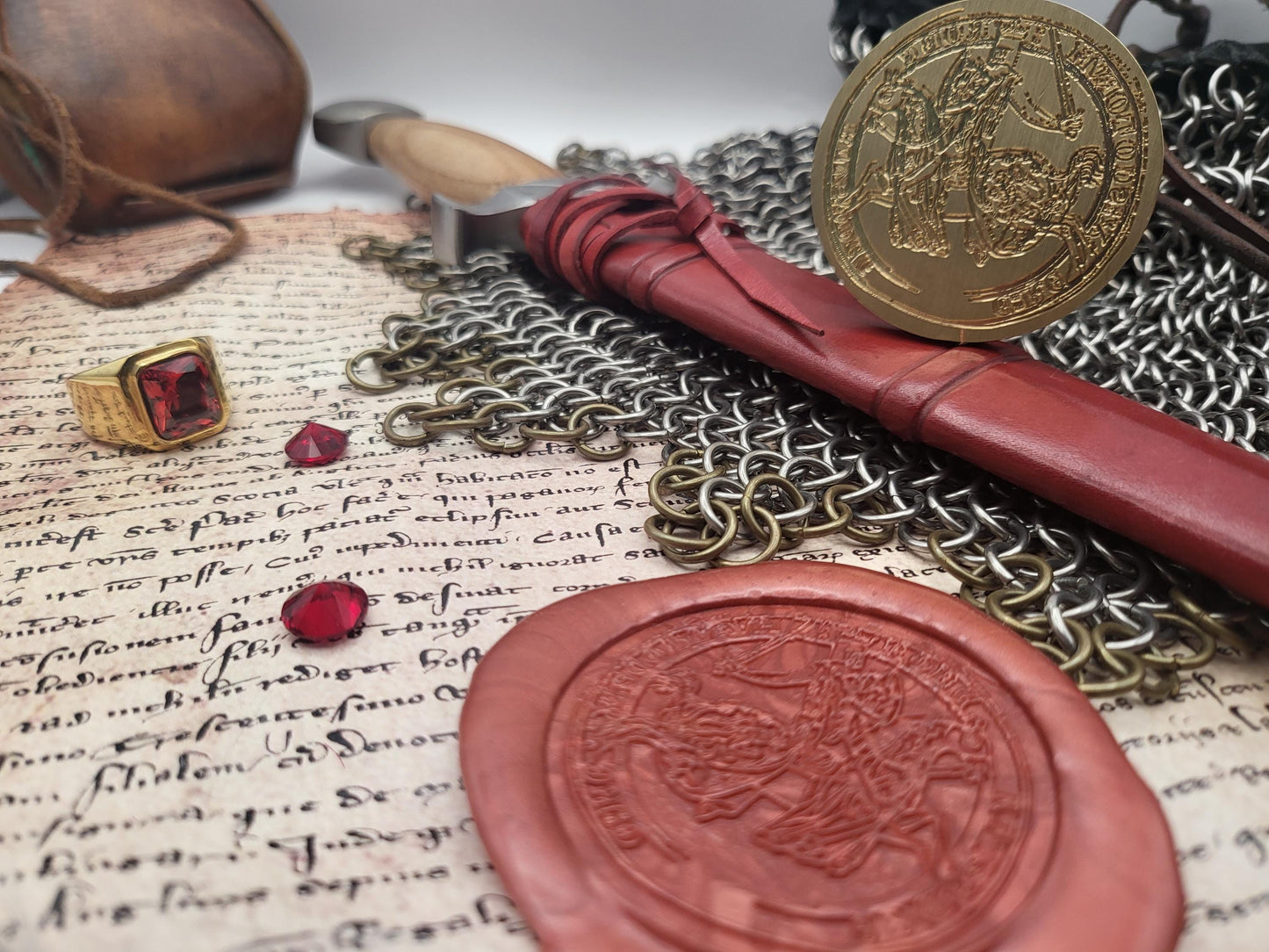 Robert the Bruce - Wax Seal Stamp – King of Scots and Champion of Scottish Independence - Great seal of the Realm