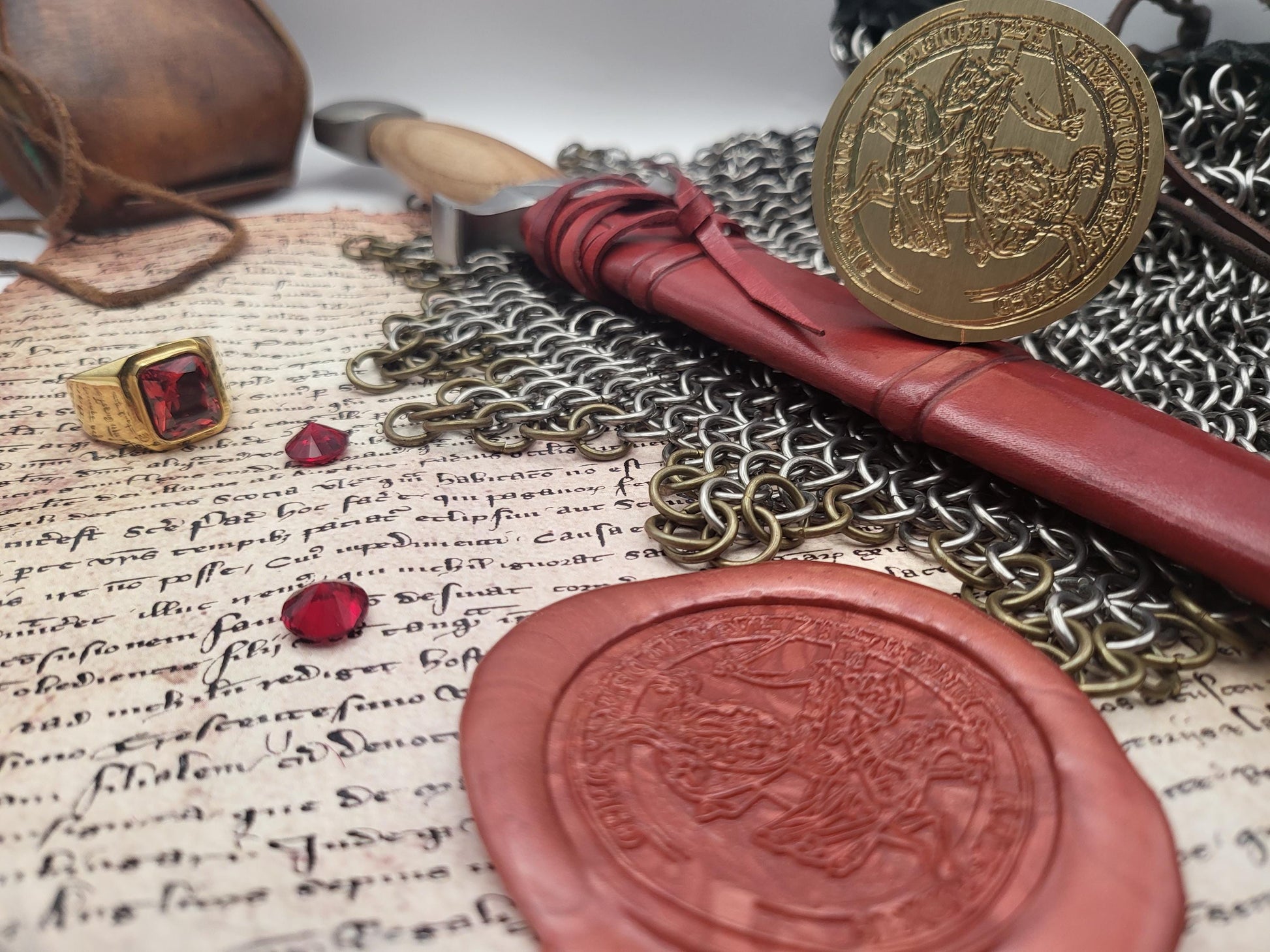 Robert the Bruce - Wax Seal Stamp – King of Scots and Champion of Scottish Independence - Great seal of the Realm