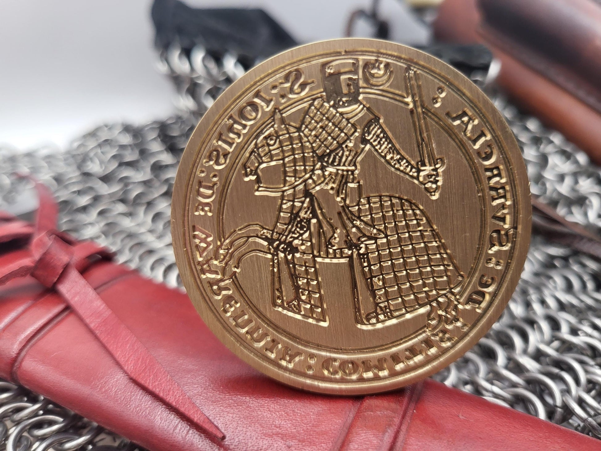 John de Warenne, 6th Earl of Surrey - 13th Century Wax Seal Stamp – The 2nd Barons War and "Warden of the kingdom and land of Scotland"