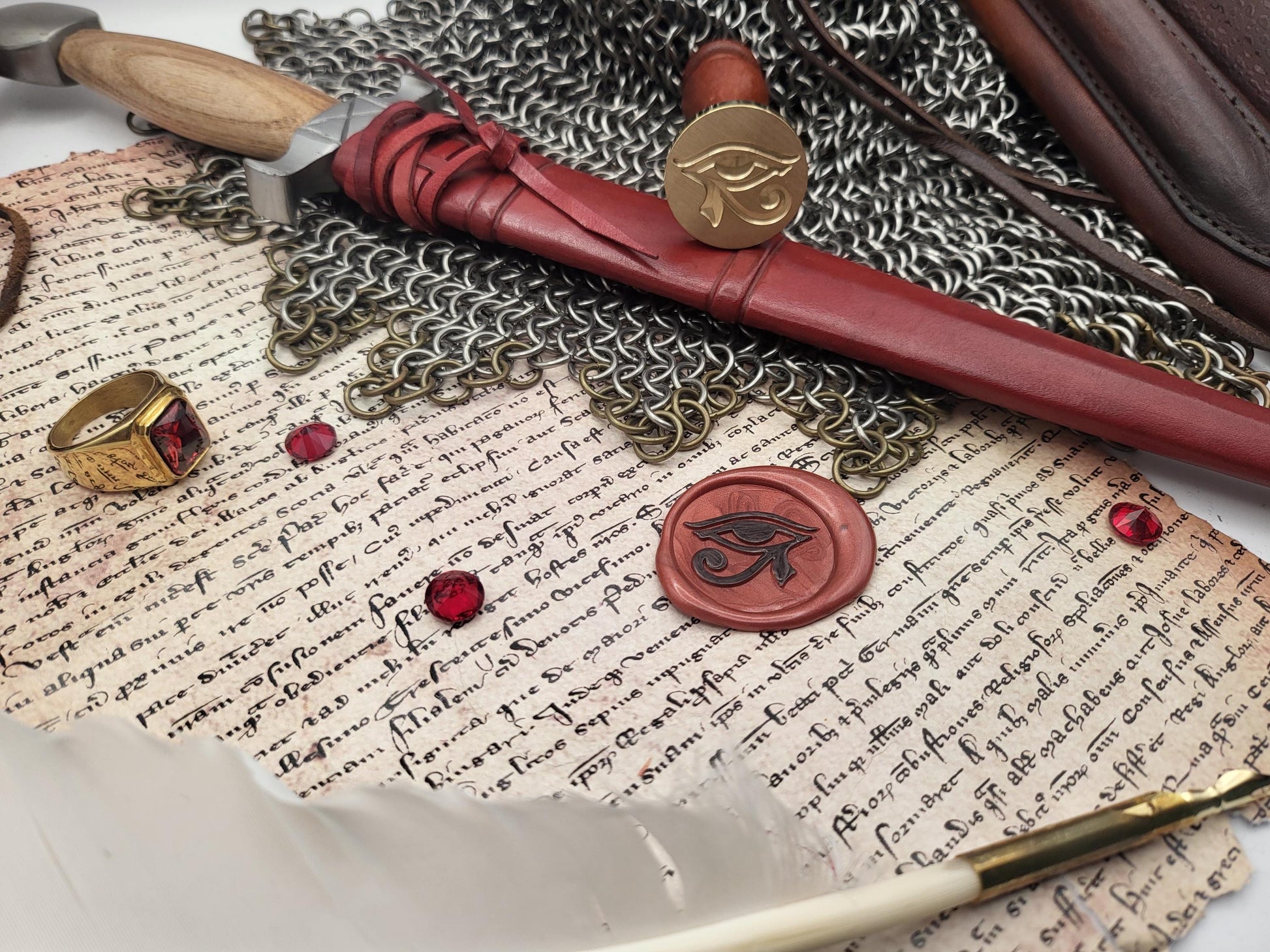 Eye of Horus - Wax Seal Stamp – Ancient Egyptian Symbol of Protection, Power and Health