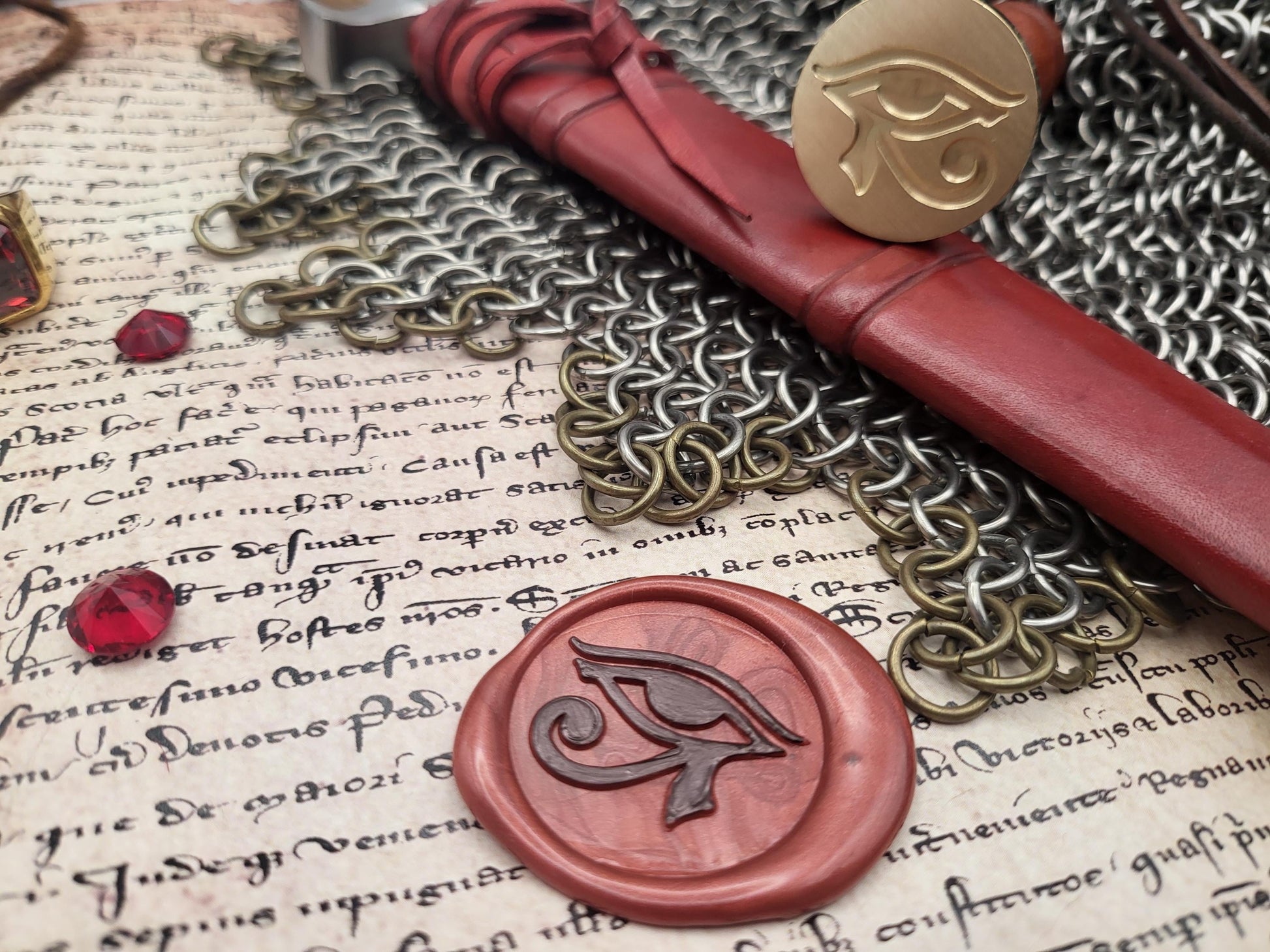 Eye of Horus - Wax Seal Stamp – Ancient Egyptian Symbol of Protection, Power and Health