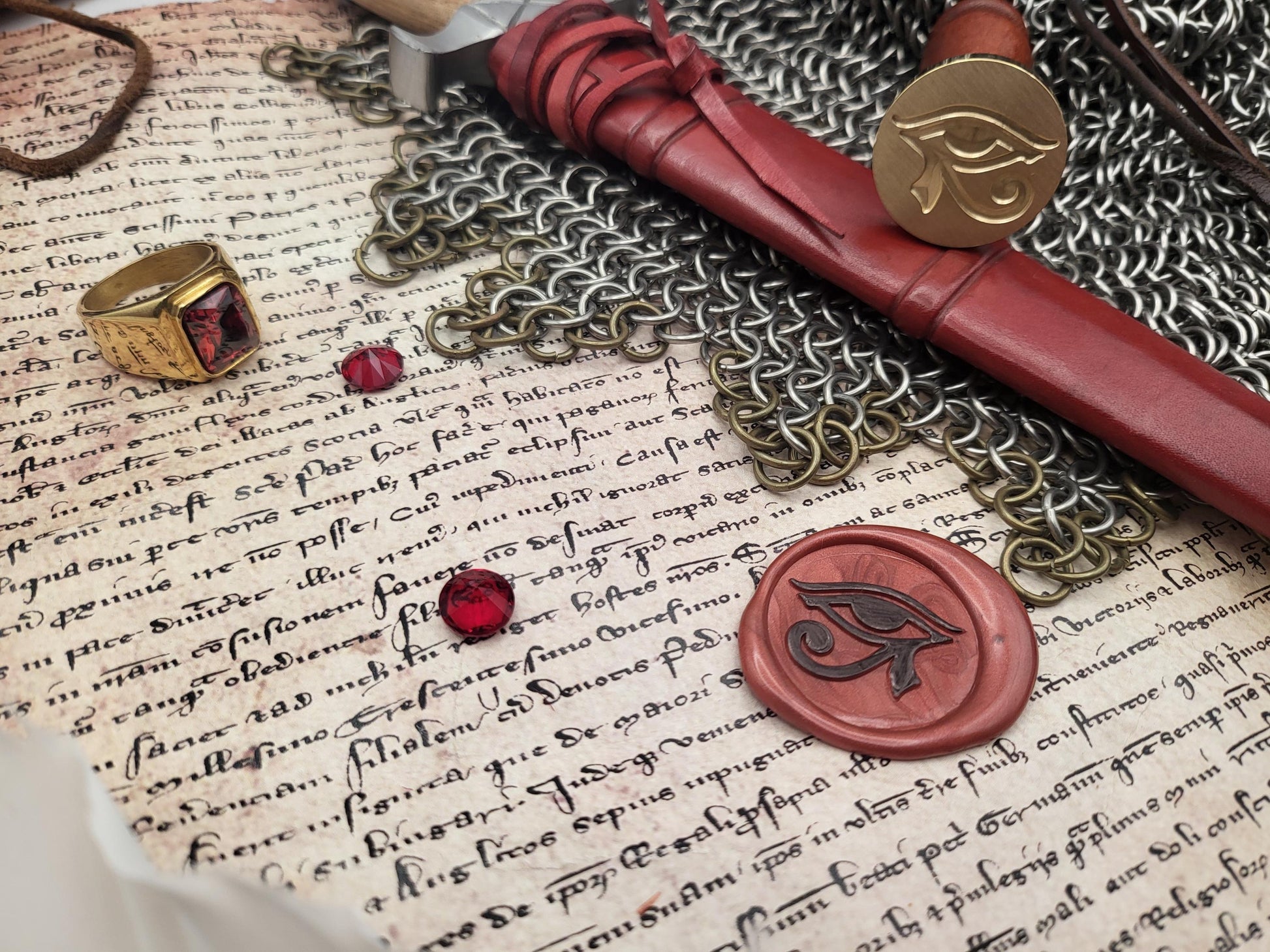 Eye of Horus - Wax Seal Stamp – Ancient Egyptian Symbol of Protection, Power and Health