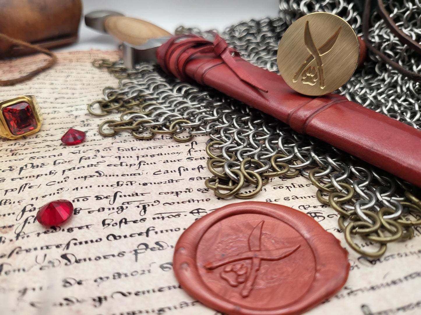 Dungeons & Dragons - Game Master - Class Symbols - Wax Seal Stamps