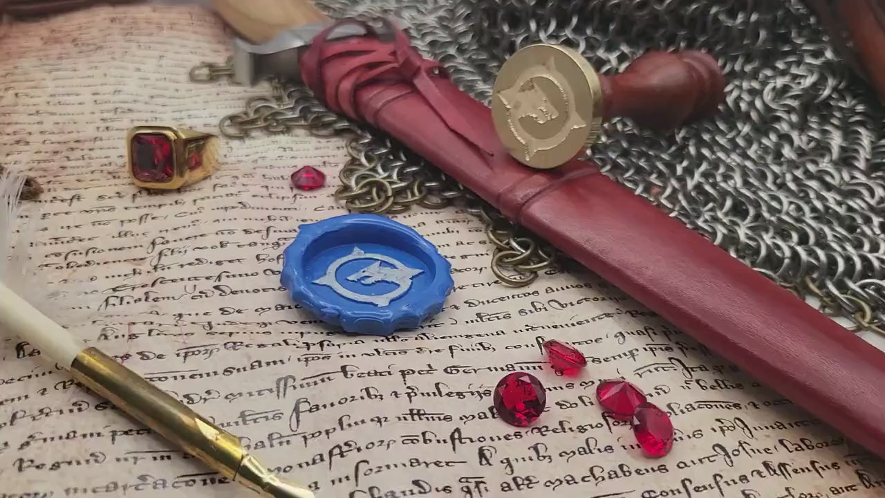 World of Warcraft - Frostwolf Clan - Coat of Arms - Wax Seal - Alterac Valley