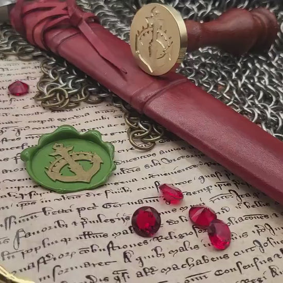 World of Warcraft - Kingdom of Kul Tiras - Coat of Arms - Wax Seal