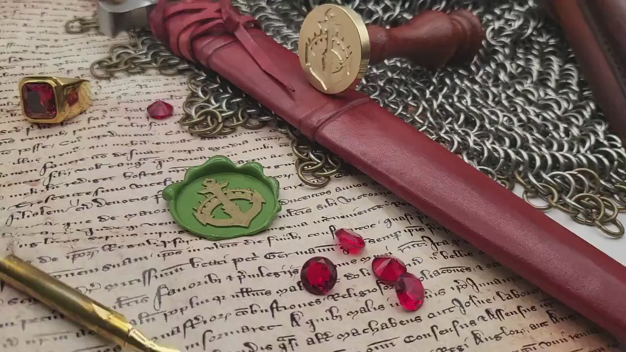 World of Warcraft - Kingdom of Kul Tiras - Coat of Arms - Wax Seal