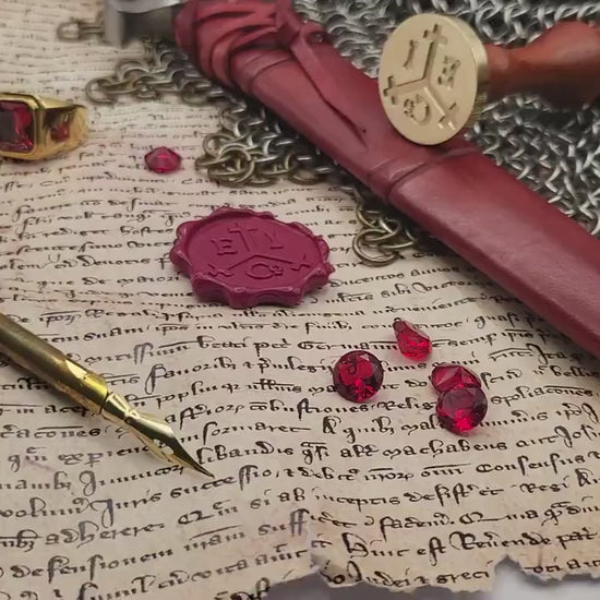 British East India Company - Honourable East India Company - HEIC - Historical Wax Seal from the 17th Century